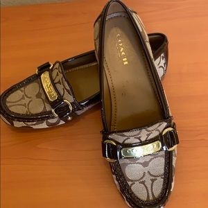 Brand New Coach Patent Leather Loafers